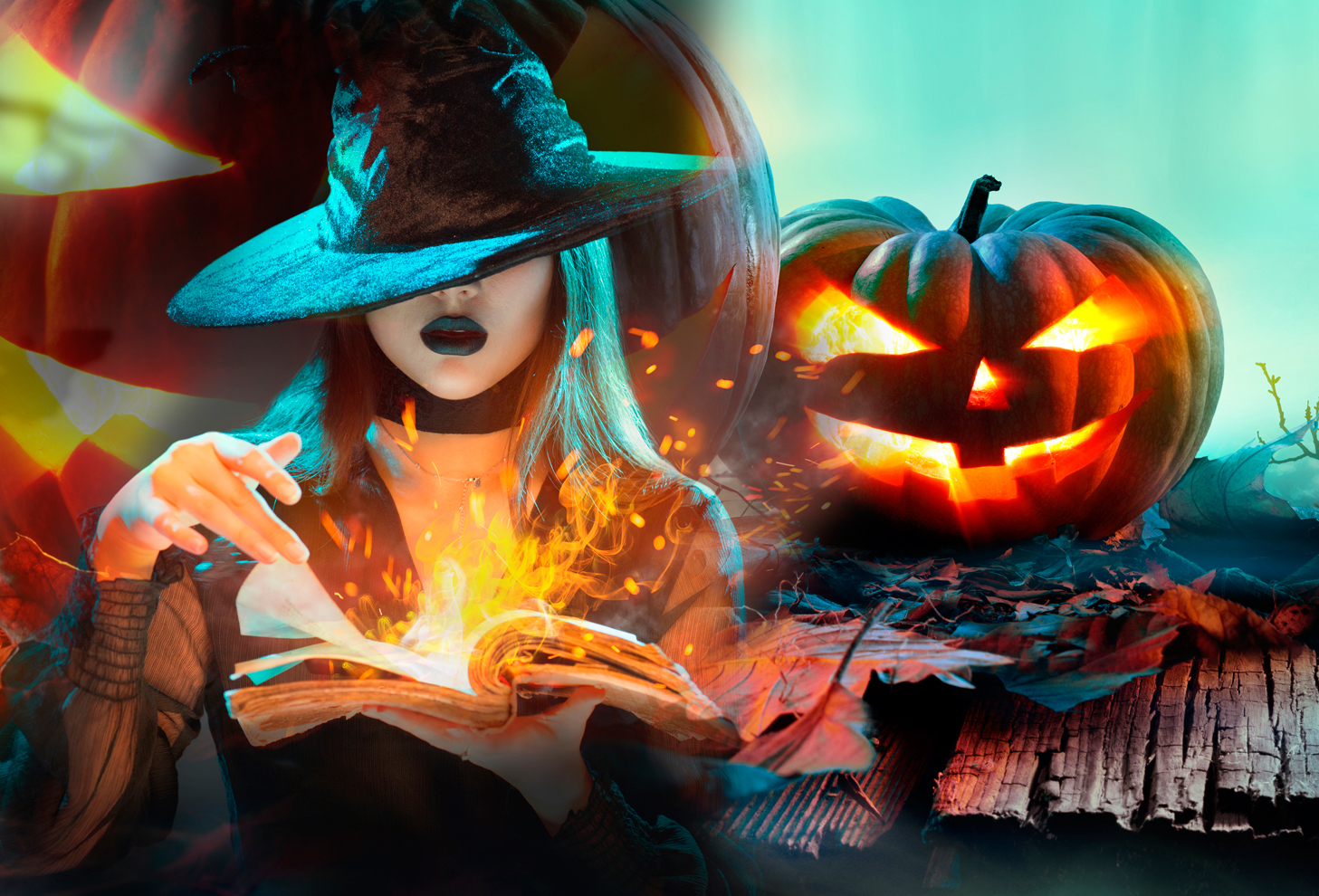 Halloween and pumpkins